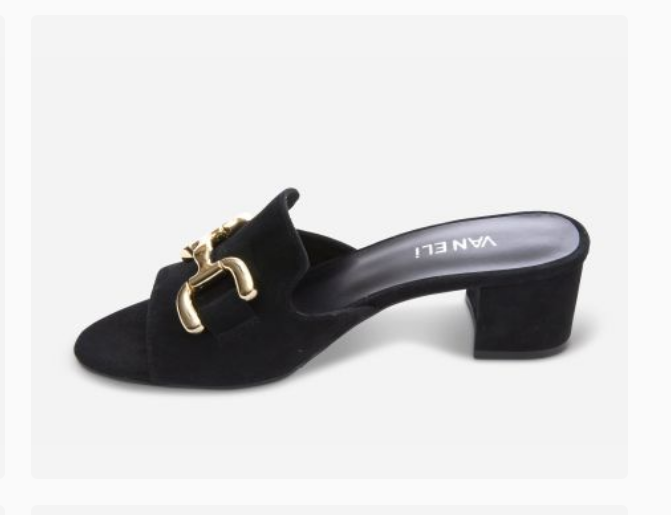 Marmi Shoes Women's Vaneli Oksana - Black Suede