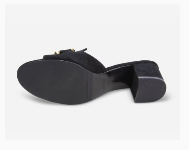Marmi Shoes Women's Vaneli Oksana - Black Suede