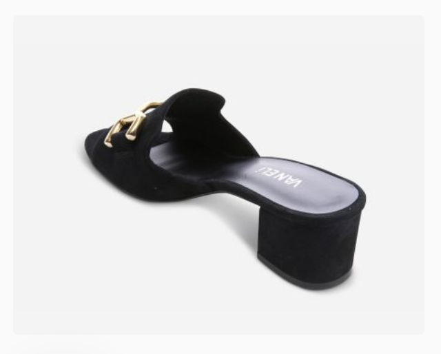 Marmi Shoes Women's Vaneli Oksana - Black Suede