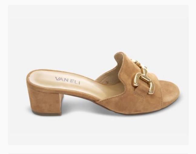 Marmi Shoes Women's Vaneli Oksana - Cuoio Suede