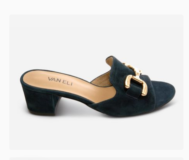 Marmi Shoes Women's Vaneli Oksana - Navy Suede
