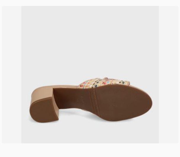 Marmi Shoes Women's Vaneli Oksana - Natural Multi Holdo
