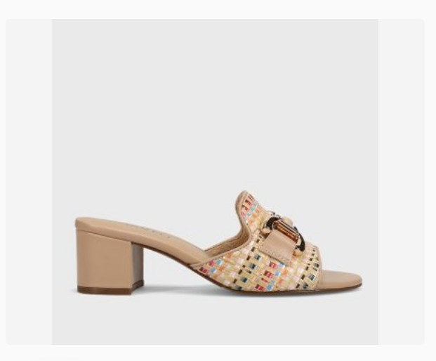 Marmi Shoes Women's Vaneli Oksana - Natural Multi Holdo