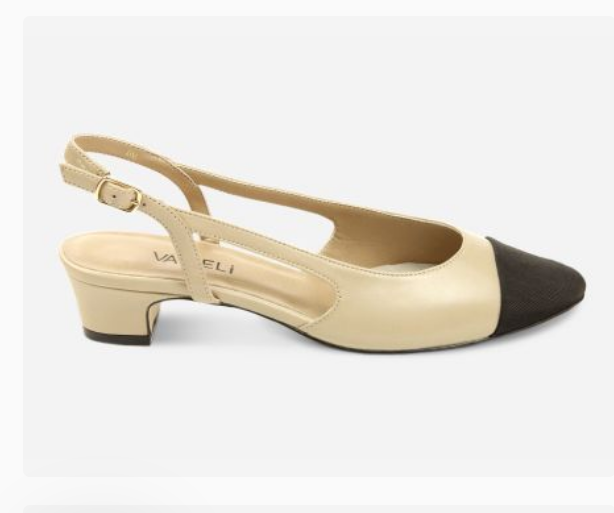 Marmi Shoes Women's Vaneli Aliz - Pudding Nappa w/Black Fabric