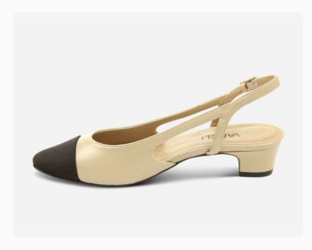 Marmi Shoes Women's Vaneli Aliz - Pudding Nappa w/Black Fabric