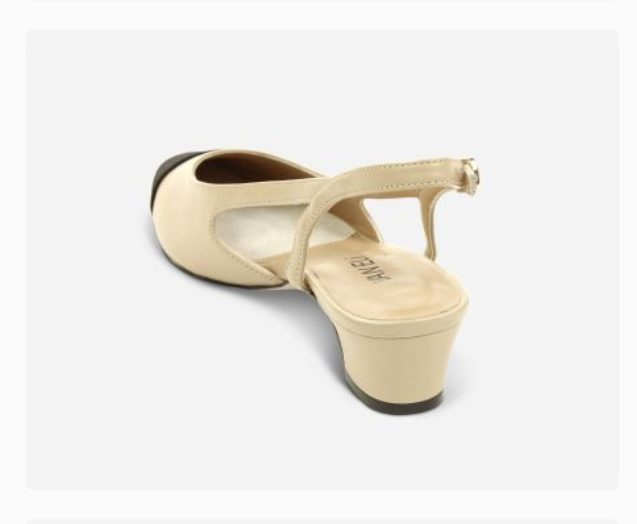 Marmi Shoes Women's Vaneli Aliz - Pudding Nappa w/Black Fabric