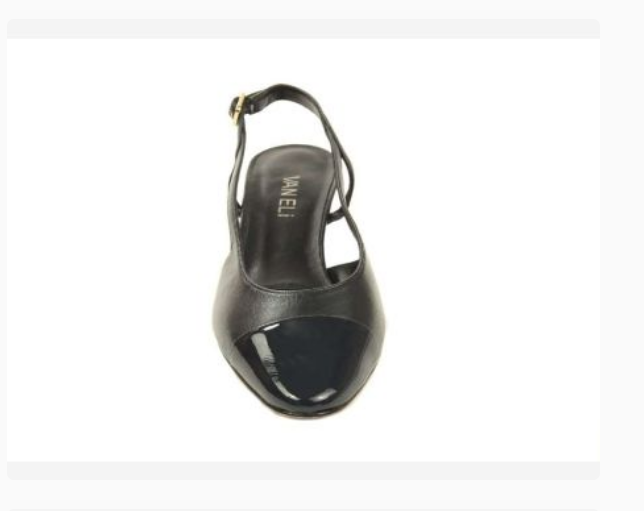 Marmi Shoes Women's Vaneli Aliz - Black Nappa w/Black Patent