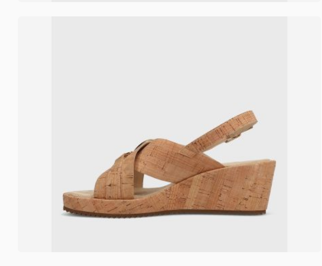 Marmi Shoes Women's Vaneli Cadesh - Natural Cork