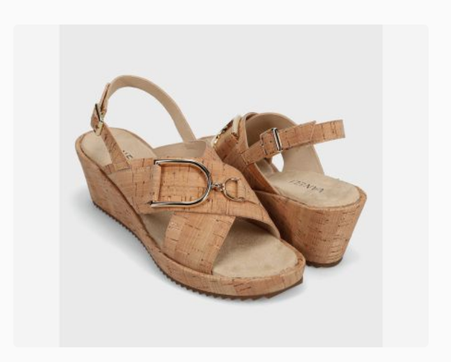 Marmi Shoes Women's Vaneli Cadesh - Natural Cork