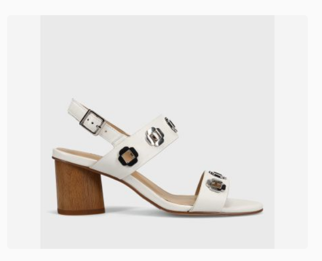 Marmi Shoes Women's Vaneli Livana - White Nappa