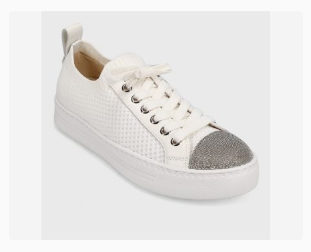 Marmi Shoes Women's Vaneli Yarie - White Stretch Knit