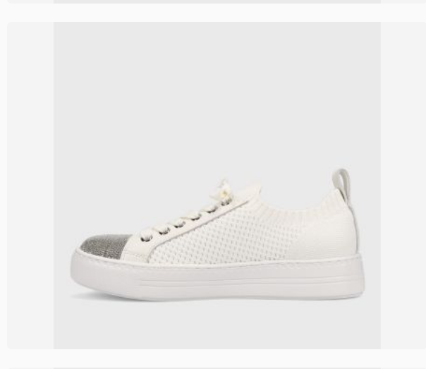 Marmi Shoes Women's Vaneli Yarie - White Stretch Knit