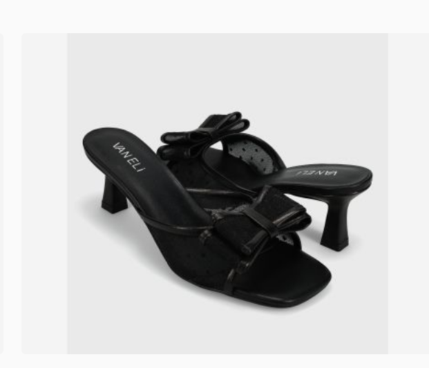 Marmi Shoes Women's Vaneli Maddy - Black Nappa