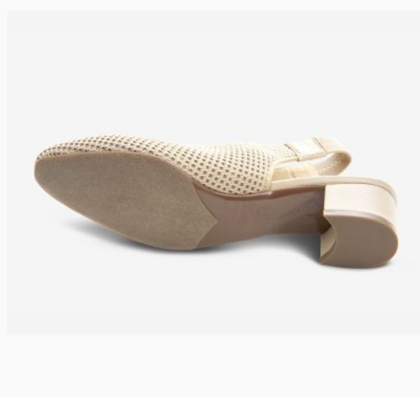 Marmi Shoes Women's Vaneli Abira - Ecru Stretch Knit