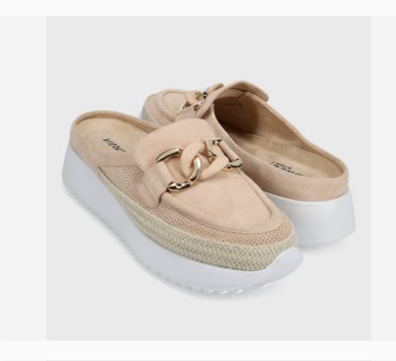 Marmi Shoes Women's Vaneli Quern - Nude Suede