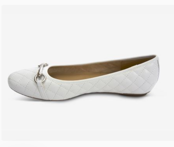 Marmi Shoes Women's Vaneli Stacy - White Quilted Nappa