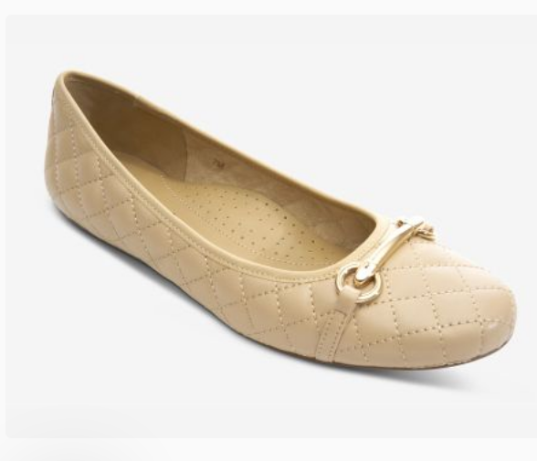 Marmi Shoes Women's Vaneli Stacy - Ecru Quilted Nappa