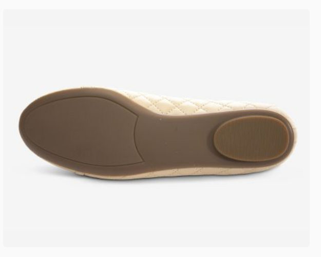 Marmi Shoes Women's Vaneli Stacy - Ecru Quilted Nappa