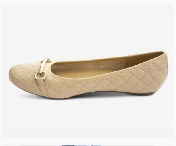 Marmi Shoes Women's Vaneli Stacy - Ecru Quilted Nappa