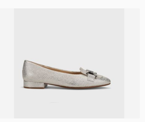 Marmi Shoes Women's Vaneli Tansy - Off White Silver Agora