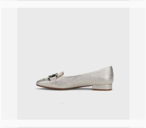 Marmi Shoes Women's Vaneli Tansy - Off White Silver Agora