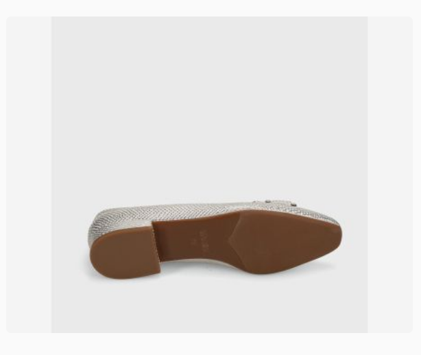 Marmi Shoes Women's Vaneli Tansy - Off White Silver Agora