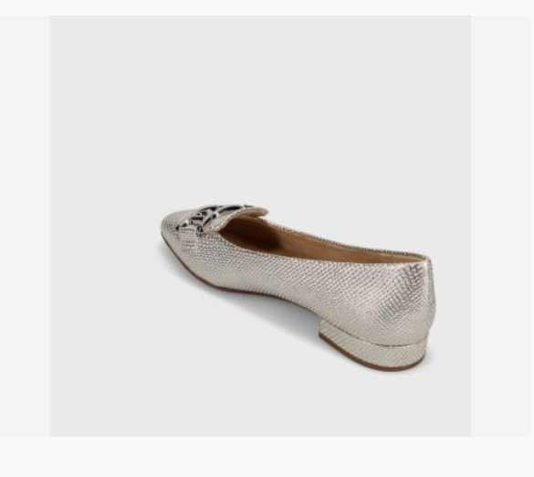 Marmi Shoes Women's Vaneli Tansy - Off White Silver Agora
