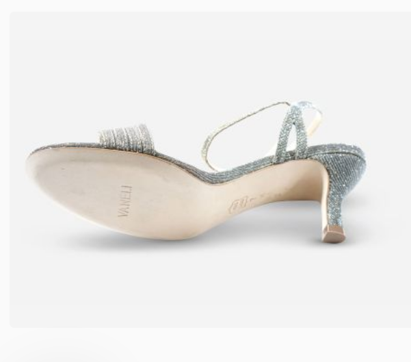 Marmi Shoes Women's Vaneli Mimi - Platinum Nizza Fabric
