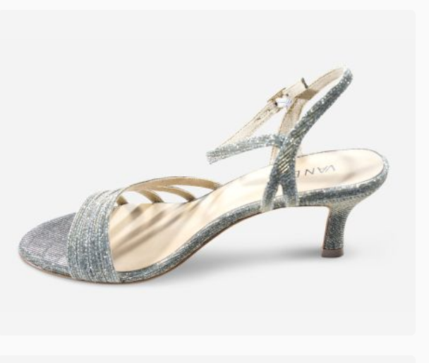 Marmi Shoes Women's Vaneli Mimi - Platinum Nizza Fabric