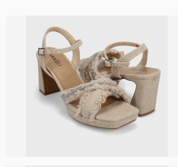 Marmi Shoes Women's Vaneli Marie - Natural Canvas