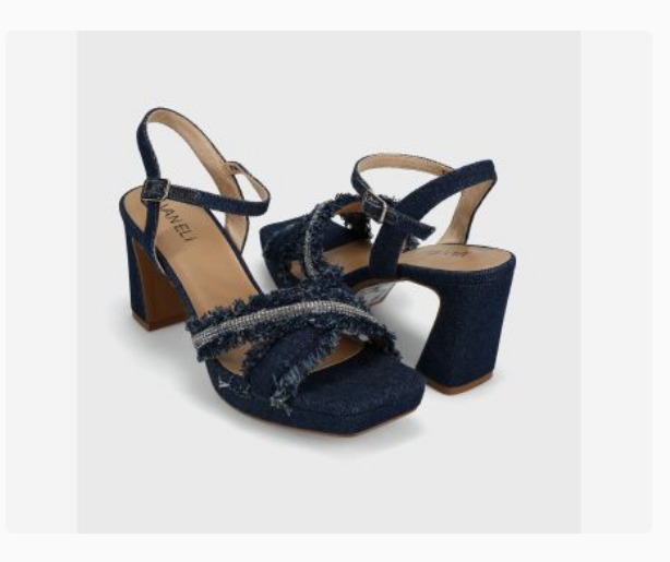Marmi Shoes Women's Vaneli Marie - Blue Jeans