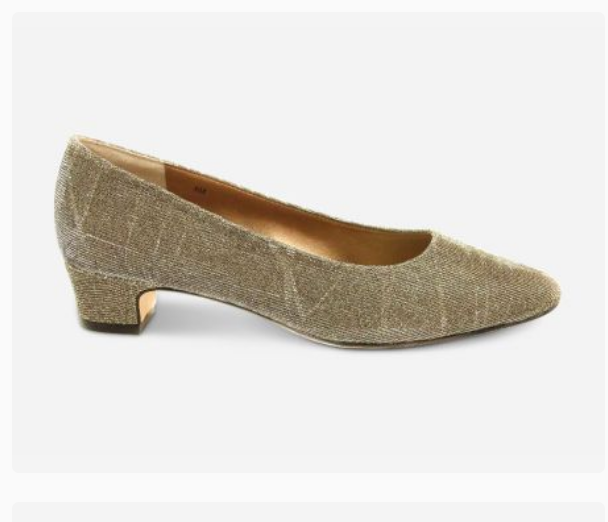 Marmi Shoes Women's VANELi Astyr - Platinum Nizza Metallic Fabric