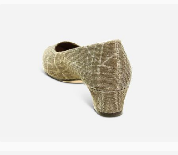 Marmi Shoes Women's VANELi Astyr - Platinum Nizza Metallic Fabric
