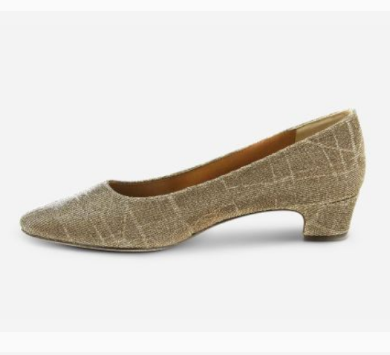 Marmi Shoes Women's VANELi Astyr - Platinum Nizza Metallic Fabric