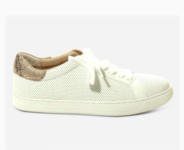 Marmi Shoes Women's Vaneli Coyle - White Perforated Nappa Combo