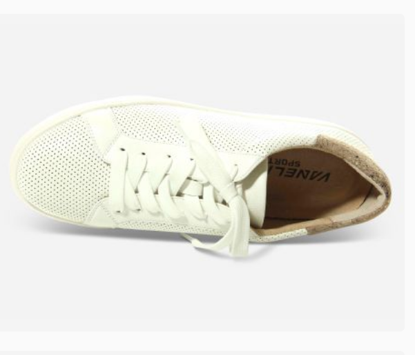 Marmi Shoes Women's Vaneli Coyle - White Perforated Nappa Combo