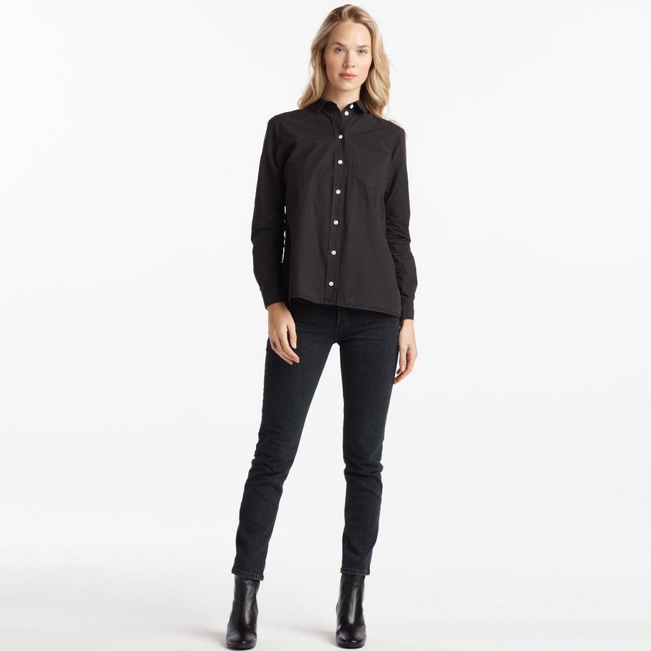 Rowan Women's Monroe Poplin Shirt - Black