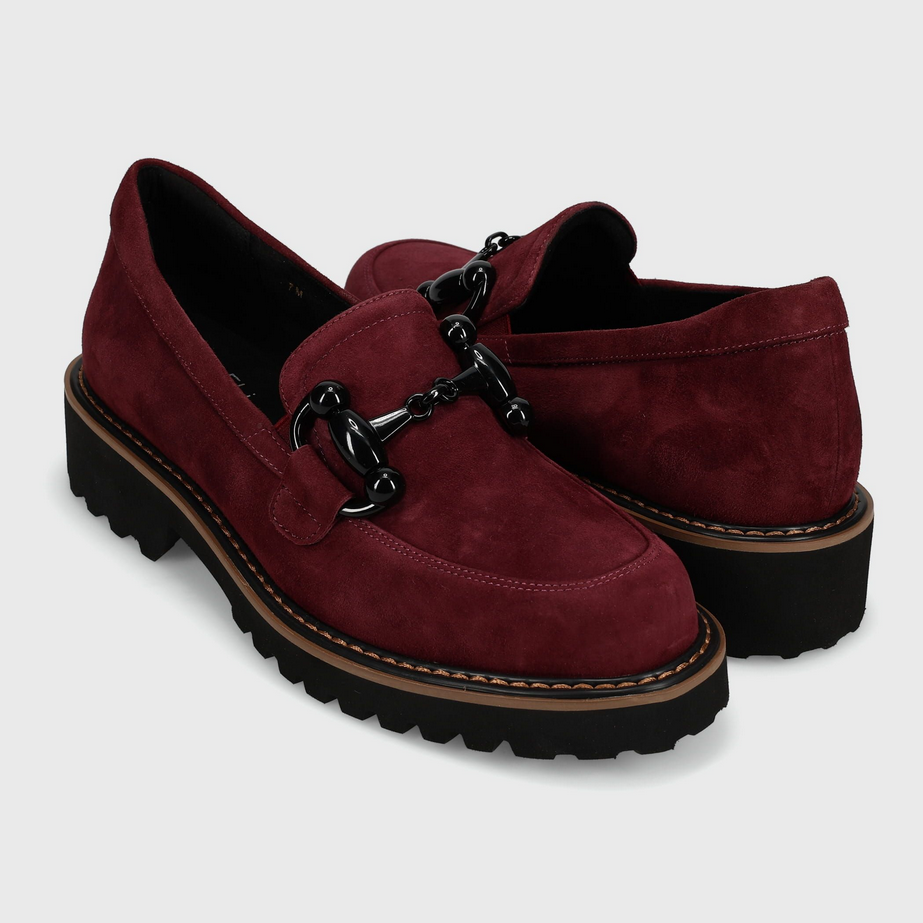 Marmi Shoes Vaneli Zimmy - Sangria Suede