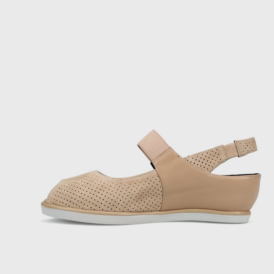 Marmi Shoes Vaneli Reana - Nude Perf Suede