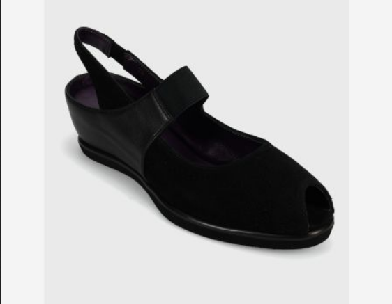 Marmi Shoes Vaneli Reana - Black Perf Suede