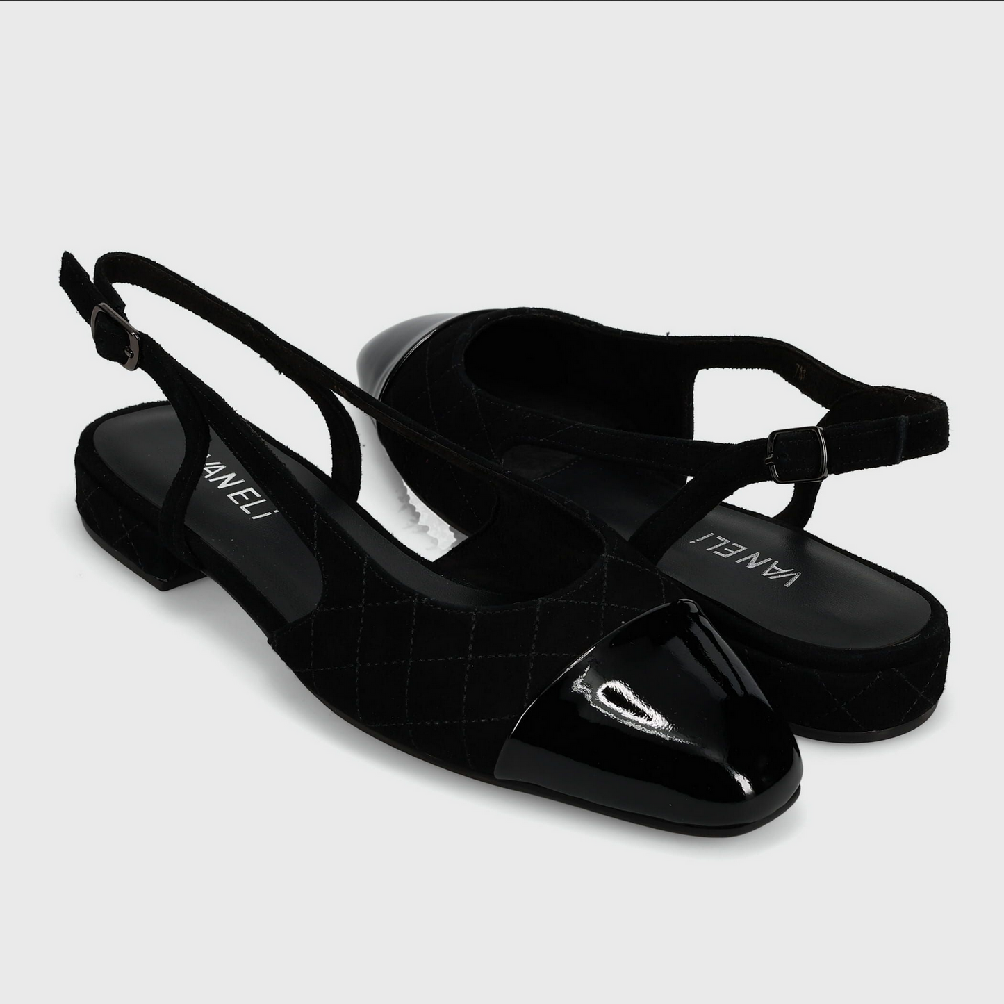 Marmi Shoes Vaneli Trill - Black Suede