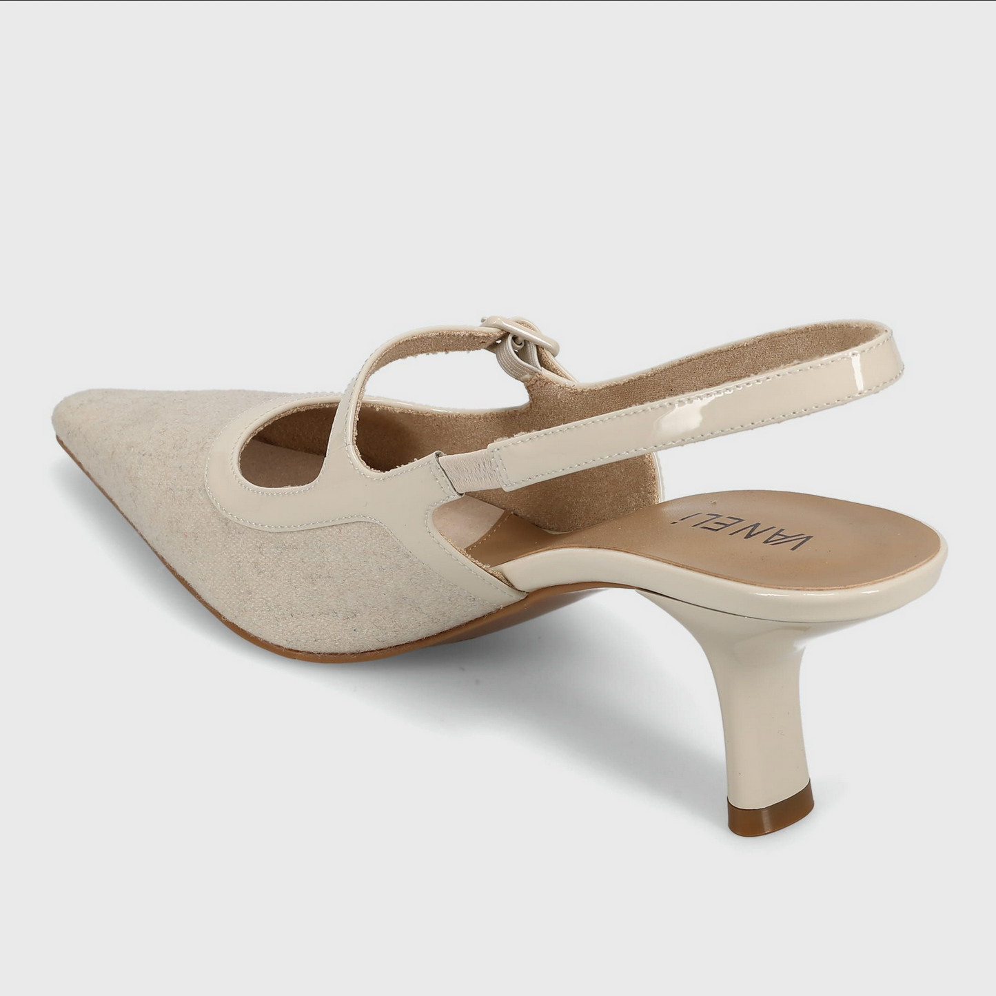 Marmi Shoes Vaneli Payge - Panna Flannel