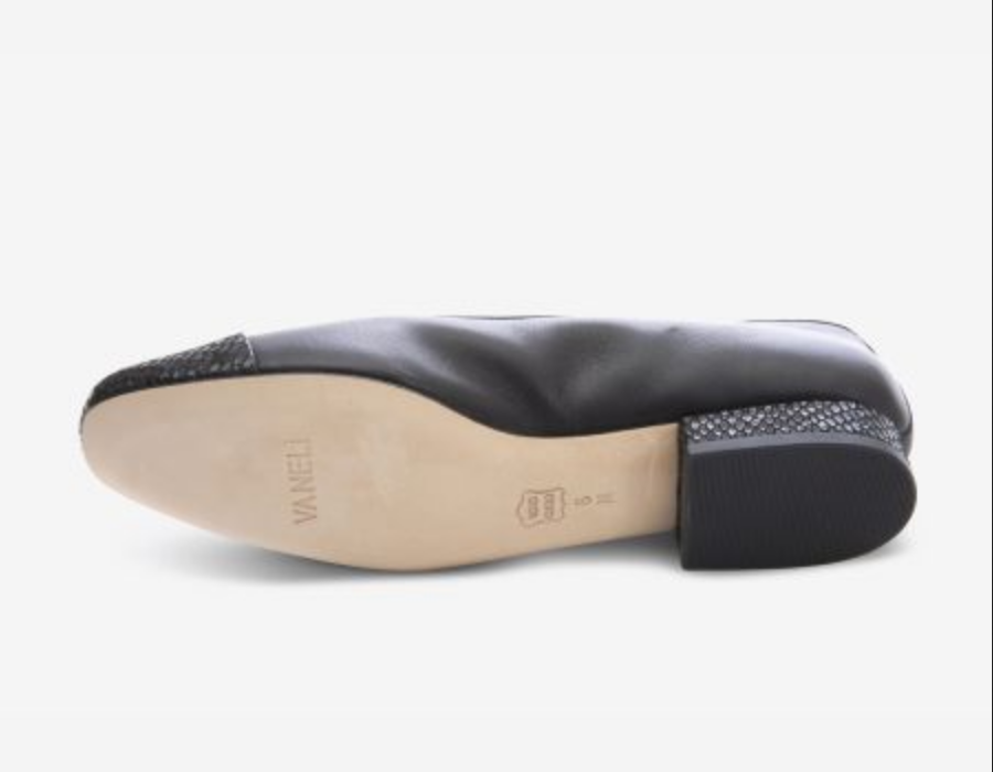 Marmi Shoes Vaneli Fc-313 - Black Nappa/Black Snake Print