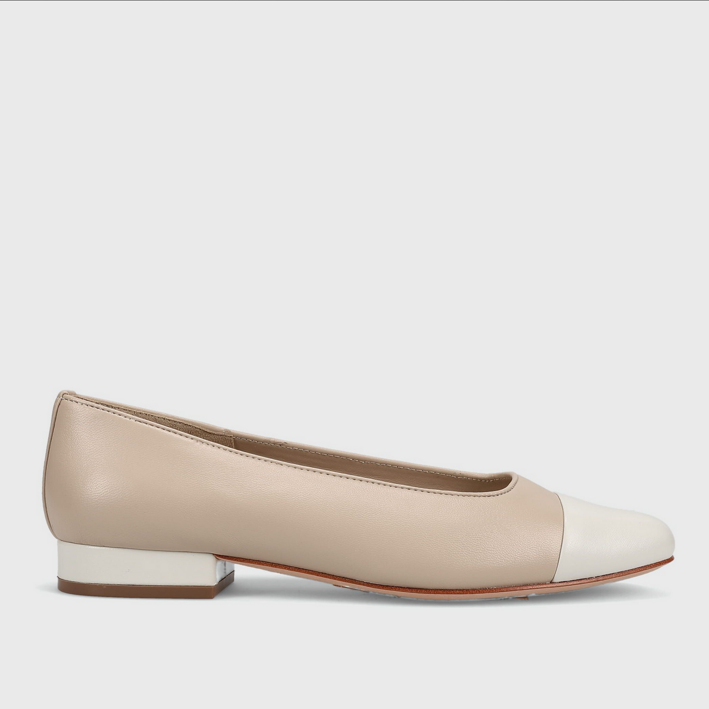 Marmi Shoes Vaneli Fc-313 - Soft Beige Nappa