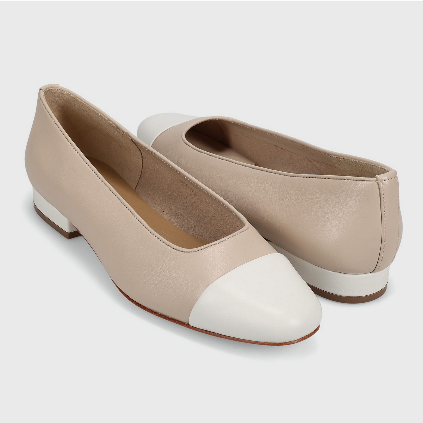 Marmi Shoes Vaneli Fc-313 - Soft Beige Nappa