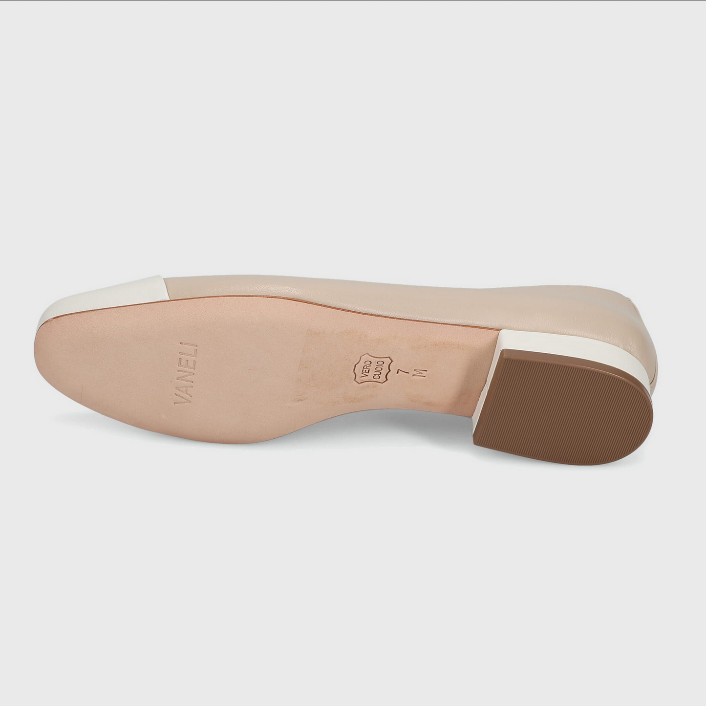 Marmi Shoes Vaneli Fc-313 - Soft Beige Nappa