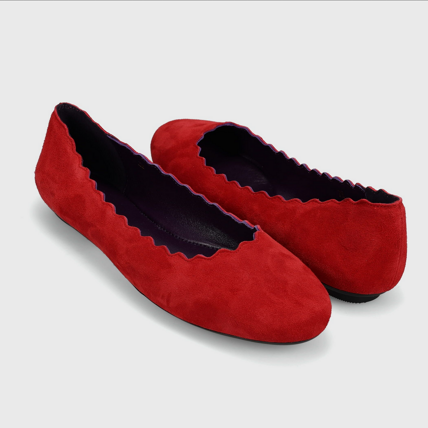 Marmi Shoes Vaneli Gracie - Red Suede