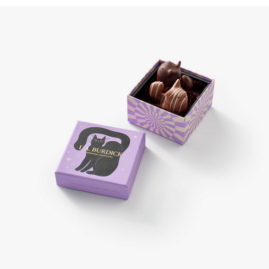 L.A. Burdick Chocolate Cats, 2 Pieces