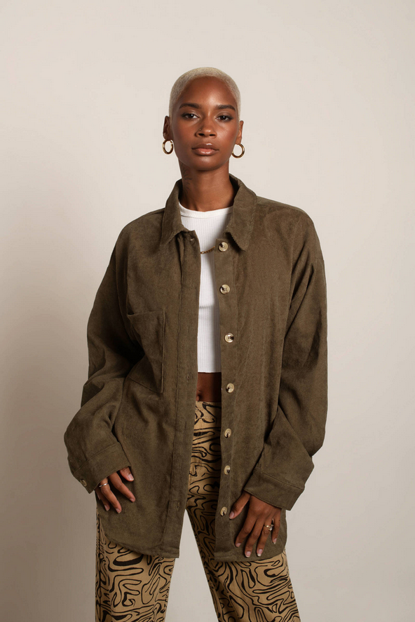 Tobi Just Listen Oversized Shacket