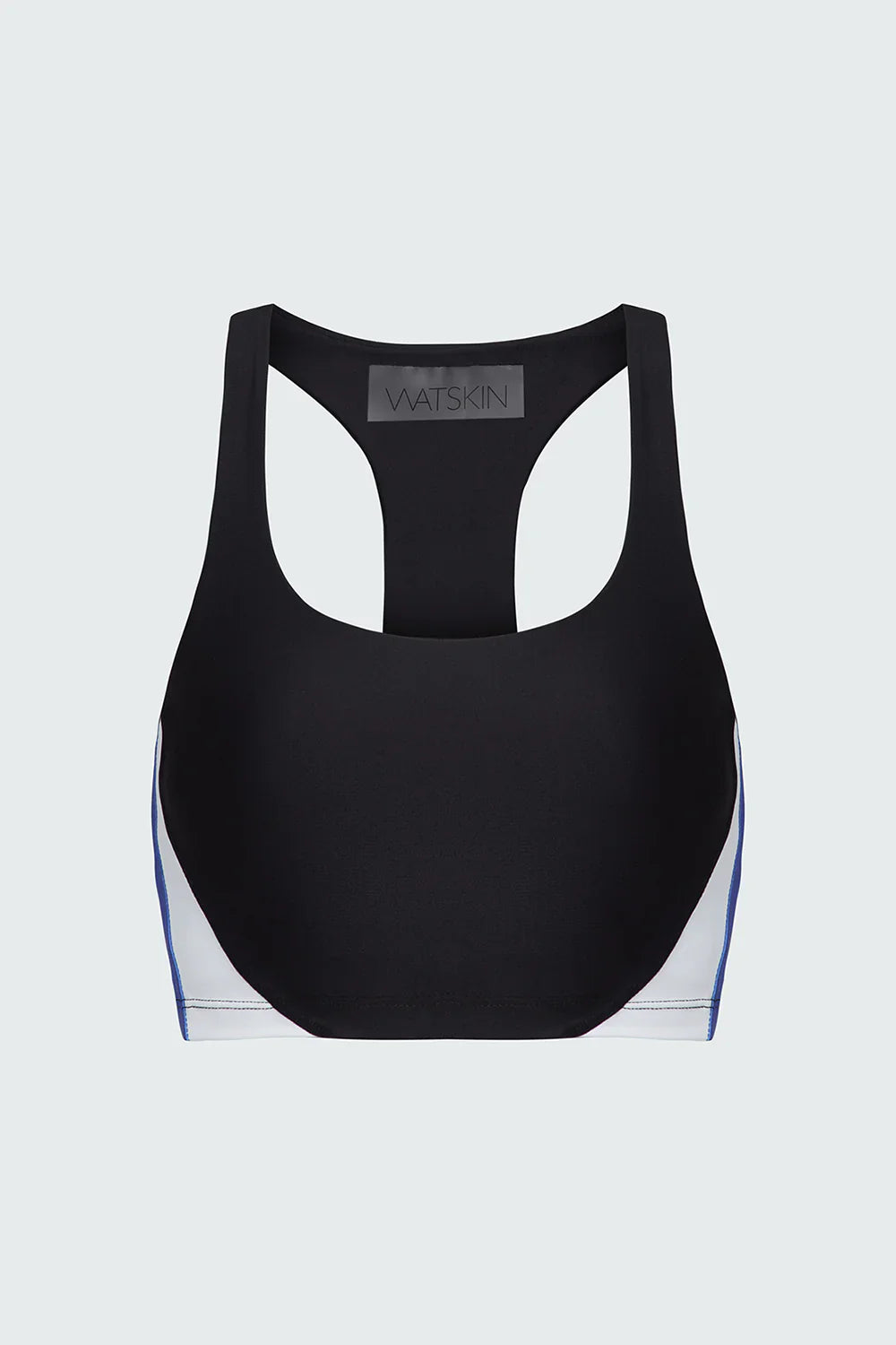 Watskin Sunwear Vivi Bra in Blue Colorblock
